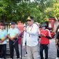 Gubernur Kalimantan Tengah Agustiar Sabran mengikuti Jalan Sehat dan Senam Bersama di halaman Masjid Ar-Rasyid Palangka Raya dalam rangka menyambut Maulid Nabi Muhammad SAW 1448 H dan HUT ke-81 RI, Minggu (9/8/26).