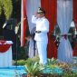 Gubernur Kalimantan Tengah H. Agustiar Sabran bertindak sebagai Inspektur Upacara Peringatan HUT ke-81 Kemerdekaan Republik Indonesia di halaman Kantor Gubernur Kalimantan Tengah, Palangka Raya, Senin (17/8/26).