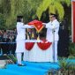 Wakil Gubernur Kalimantan Tengah H. Edy Pratowo memimpin upacara penurunan Sang Merah Putih dalam rangka HUT ke-81 Kemerdekaan Republik Indonesia tingkat Provinsi Kalimantan Tengah di halaman Kantor Gubernur Kalteng, Palangka Raya, Senin (17/8/26) sore.
