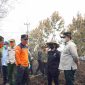 Wakil Gubernur Kalimantan Tengah Edy Pratowo bersama Sekda Kalteng Linae Victoria Aden dan jajaran Pemprov Kalteng memantau langsung penanganan Kebakaran Hutan dan Lahan (Karhutla) di wilayah Kota Palangka Raya dan sekitarnya, Kamis (27/8/26).