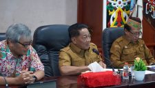 Entry Meeting Pemkab Mura bersama Satgas MBG dan Tim Audit BPKP yang berlangsung di Aula Setda A Kantor Bupati Murung Raya, Selasa (18/8/2026).