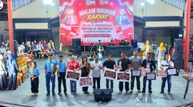 Malam Hiburan Rakyat Meriahkan HUT Ke-81 RI di Murung Raya