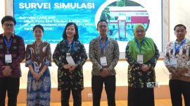 UPTD RSUD Puruk Cahu dalam melaksanakan Survey Simulasi Akreditasi sebagai bagian dari upaya meningkatkan mutu pelayanan dan keselamatan pasien, Kamis (27/8/2026) 