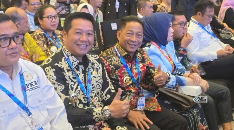 Bupati Heriyus, menghadiri Apkasi Otonomi Expo Trade, Tourism, Investment & Procurement 2026 yang diselenggarakan Apkasi, Kamis (27/8/2026).