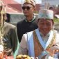 Bupati Heriyus dalam momen peringatan hari jadi ke 24 keabupaten Murung Raya