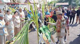 Bupati Heriyus Sambut Kedatangan Gubernur Kalteng Agustiar Sabran dan rombongan