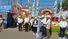 Pelepsan peserta Karnaval Budaya Kabupaten Murung Raya Tahun 2026 yang digelar untuk memeriahkan Hari Jadi Ke-24 Kabupaten Murung Raya, Senin (3/8/2026).