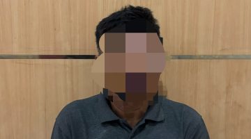 Foto salah satu dari 5 pelaku pencuriam