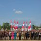 Foto Wakil Bupati Barito Utara, Felix Soenadi Y. Tingan, menghadiri upacara dan syukuran dalam rangka memperingati Hari Ulang Tahun (HUT) ke-1 Kodam XXII/Tambun Bungai Tahun 2026
