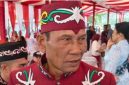 Ketua DPRD Kalteng, Arton S. Dohong saat diwawancara awak media usai menghadiri upacara peringatan HUT ke-81 Kemerdekaan Republik Indonesia di Kantor Gubernur Kalteng, Senin (17/8/2026).Foto:1tulah.com