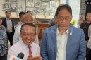 Menteri Keuangan Purbaya Yudhi Sadewa mengungkapkan, rencana tersebut menjadi salah satu pembahasan dalam rapat bersama Menteri Energi dan Sumber Daya Mineral (ESDM) Bahlil Lahadalia di Kementerian Keuangan, Jakarta, Selasa (11/8/2026). Foto Yaumal-Suara.com 