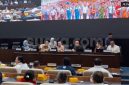 Audiensi bersama DPR RI di Komplek Parlemen, Senayan, Jakarta, Kamis (13/8/2026). (Suara.com/Bagaskara) 