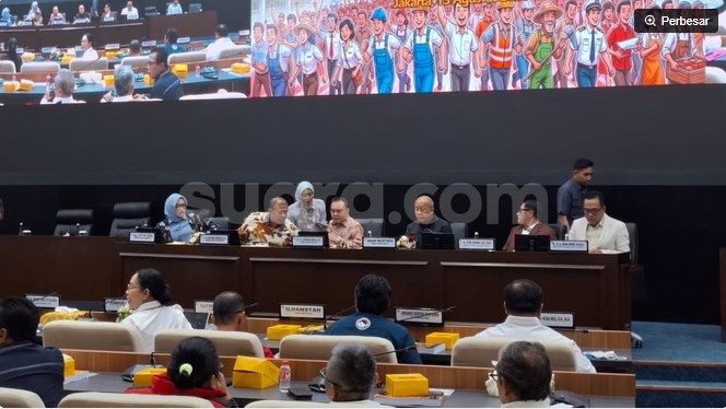 Audiensi bersama DPR RI di Komplek Parlemen, Senayan, Jakarta, Kamis (13/8/2026). (Suara.com/Bagaskara) 