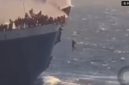 Kapal Mutiara Sentosa 2 terbakar di tengah laut, tepatnya di perairan Kepulauan Madura, Jawa Timur, Minggu (2/8/2026) pagi. [Ist] 