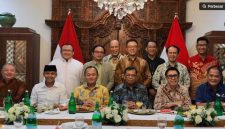 Sekretaris jenderal partai politik pendukung pemerintahan Presiden Prabowo Subianto menggelar pertemuan di Jakarta menjelang HUT ke-81 Kemerdekaan RI. [Suara.com/istimewa] 