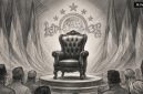 Ilustrasi perebutan kursi Ketua Umum PBNU. [Dok Suara.com/AI] 
