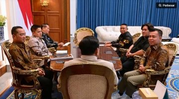 Panglima Jilah Temui Prabowo di Istana, Bahas Solusi Karhutla dan Nasib Masyarakat Adat. (Dok: BPMI Sekretariat Presiden) 