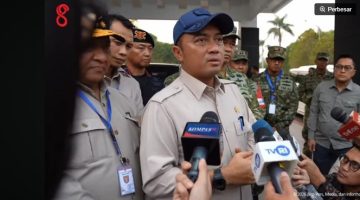 Menteri Sekretaris Negara Prasetyo Hadi menyampaikan dalam rapat koordinasi, Prabowo turut menekankan kengenai penindakan terhadap bentuk pelanggaran dalam karhutla. [BPMI Sekretariat Presiden] 