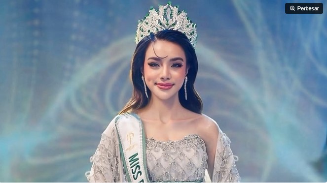 Putri Juficha, Miss Earth Indonesia (Instagram)