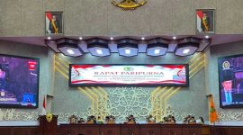 Rapat Paripurna ke-7 Masa Persidangan III DPRD Kalteng, Jumat (14/8), Foto:Setwan/1tulah.com
