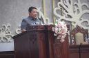 Wakil Gubernur Kalteng H. Edy Pratowo menyampaikan pidato