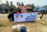 Pemprov Kalteng menyalurkan bantuan air bersih kepada masyarakat di sejumlah wilayah terdampak kekeringan. (2/9/2026)