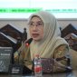 Asisten Administrasi Umum Setda Provinsi Kalimantan Tengah Sunarti menghadiri Rapat Bamus DPRD Kalteng bersama Tim Pemerintah Provinsi Kalimantan Tengah di Ruang Rapat Gabungan DPRD Kalteng, Selasa (8/9/2026).