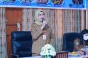 Kepala Disdagperin Kalteng Norhani membuka pelatihan pengolahan ikan bagi masyarakat di Palangka Raya. Rabu (15/9/26)