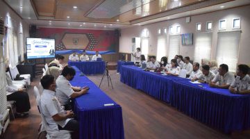 Komisi Informasi Provinsi Kalimantan Tengah bersama PPID Utama Diskominfosantik melakukan monitoring dan evaluasi keterbukaan informasi publik di Dinas Kelautan dan Perikanan Provinsi Kalimantan Tengah, Rabu (30/9/26).
