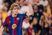 Anthony Gordon Makin Ganas di Barcelona, Sumbang Dua Assist Lawan Rayo. Instagram @fcbarcelona