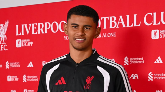 Lucca Brughmans Resmi Jadi Investasi Masa Depan Liverpool, Kontrak 6 Tahun. Instagram @liverpoolfc