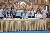 Penandatangani nota kesepahaman (MoU) tentang penanganan masalah hukum di bidang perdata dan tata usaha negara. dilaksanakan di Aula Bapperida Kabupaten Murung Raya, Rabu (16/9/2026).