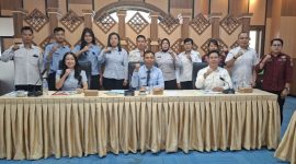Penandatangani nota kesepahaman (MoU) tentang penanganan masalah hukum di bidang perdata dan tata usaha negara. dilaksanakan di Aula Bapperida Kabupaten Murung Raya, Rabu (16/9/2026).