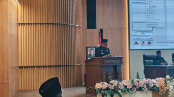 Pemerintah Kabupaten Barito Utara menyampaikan tanggapan atas pandangan umum yang disampaikan fraksi-fraksi DPRD terkait Rancangan Peraturan Daerah tentang Perubahan APBD