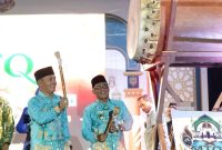 Pembukaan MTQ XI Tingkat Kabupaten Murung Raya di Kecamatan Laung Tuhup, Kamis (24/9/2026) malam.