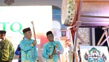 Pembukaan MTQ XI Tingkat Kabupaten Murung Raya di Kecamatan Laung Tuhup, Kamis (24/9/2026) malam.