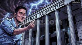 Ilustrasi ijazah Gibran digugat di MK 