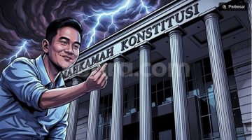 Ilustrasi ijazah Gibran digugat di MK 