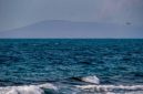 Gunung Anak Krakatau mengeluarkan asap terlihat dari Pulau Sebesi di Kabupaten Lampung Selatan, Lampung, Selasa (8/9/2026). Rombongan jurnalis yang hendak meliput Gunung Anak Krakatau hilang kontak di perairan Selat Sunda. [ANTARA FOTO/Putra M. Akbar/nz] 
