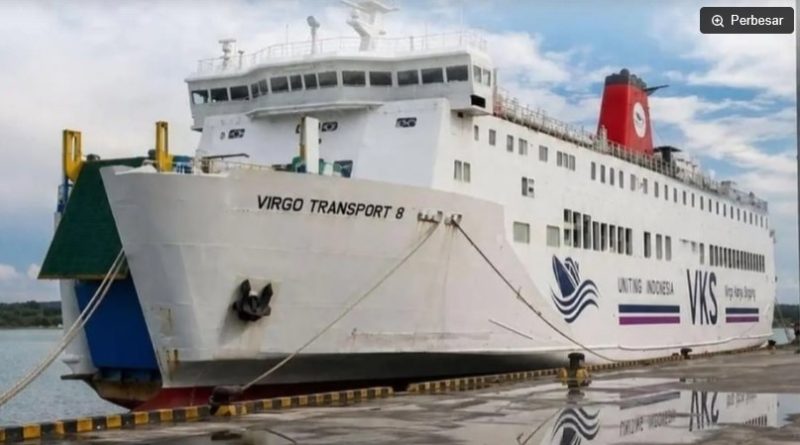 Kapal Virgo Transport 8 yang hilang kontak saat berlayar dari Surabaya ke Banjarmasin. (Dok. Ist) 