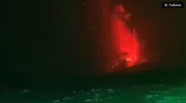 Gunung Anak Krakatau Meletus, BMKG Jepang Kasih Peringatan Ini [Tangkap layar X] 