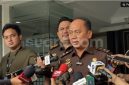 Kepala Pusat Penerangan Hukum (Kapuspenkum) Kejaksaan Agung, Anang Supriatna. (Suara.com/Faqih) 