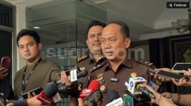 Kepala Pusat Penerangan Hukum (Kapuspenkum) Kejaksaan Agung, Anang Supriatna. (Suara.com/Faqih) 