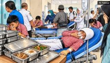 Ilustrasi pelajar di Kabupaten Pati keracunan MBG. [Dok Suara.com/AI]