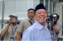 Menteri ATR/BPN Nusron Wahid di Kompleks Istana Kepresidenan Jakarta. (Suara.com/Novian) 
