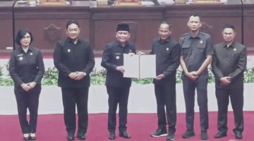 Dewan Perwakilan Rakyat Daerah (DPRD) Provinsi Kalimantan Tengah (Kalteng) menggelar Rapat Paripurna ke-8 Masa Persidangan I Tahun Sidang 2026 di Ruang Rapat Paripurna DPRD Kalteng, Selasa (29/9/2026). Foto:Ingkit/1tulah.com
