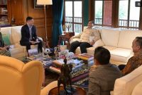 Prabowo Terima Dubes AS untuk ASEAN di Hambalang. (Ist) 
