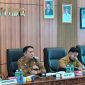 Rapat Koordinasi (Rakor) Penanganan Kebakaran Hutan dan Lahan (Karhutla) di Ruang Rapat Bupati Bartim. Foto : 1tulah.com/zakirin