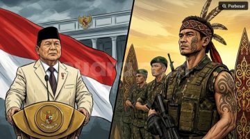 Presiden Prabowo Subianto membuka peluang lebih lebar bagi putra-putri Suku Dayak pedalaman untuk menjadi prajurit TNI. (Suara.com/Syahda) 