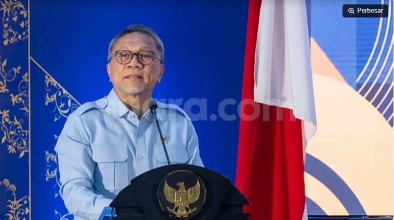 Menteri Koordinator Bidang Pangan Zulkifli Hasan atau Zulhas secara terbuka mengakui bahwa program Makan Bergizi Gratis (MBG) yang menjadi salah satu program andalan Presiden Prabowo Subianto mengalami kegagalan dalam pelaksanaannya. Foto tangkapan layar. 